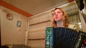 Почему же ты замужем...,песня на гармони