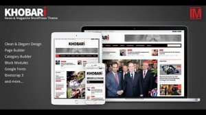 Khobari - News & Magazine WordPress Theme | Themeforest Website Templates and Themes