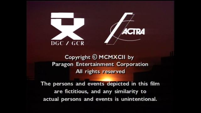 Paragon Ent./Tele München/Glen Warren Great Ent./Tri-Star Television Sony Pictures TV (1992/2002)