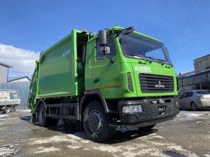 Мусоровоз МАЗ 590425 ( 4х2, WP7.270Е51, 270 л.с., КПП FG JS135TA, объём 17м3, задняя загрузка)