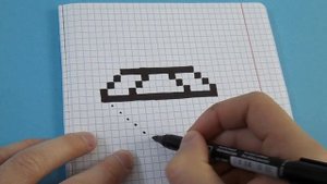 Как нарисовать алмаз по клеточкам. Рисунки по клеточкам в тетради