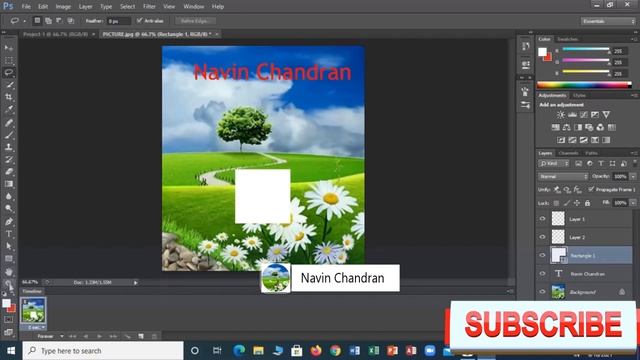 How to Edit in Adobe Photoshop CS6 in தமிழில் | Adobe PhotoShop Tutorial | By Navin Chandran. смотреть онлайн
