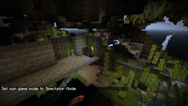 I Found a Stronghold in Lush Caves That Has Everything! MINECRAFT смотреть онлайн