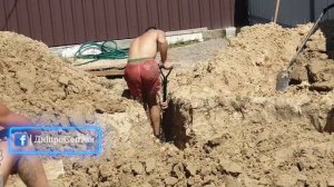 Переливная дренажная яма + откачка старой ямы