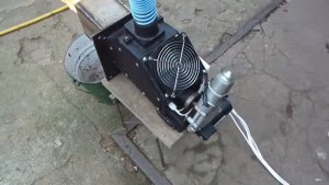 Самодельная пеллетная горелка вариант N4  часть 2. / Homemade pellet burner, #2