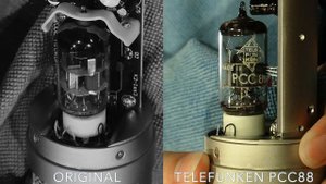 Rode K2 Microphone Tube Swap Stock VS Telefunken PCC88 [Listen with Headphone]