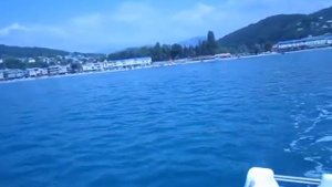 Сочи поселок горное Лоо вид с моря