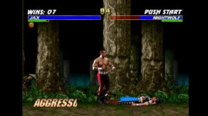 Mortal Kombat Trilogy (Playstation) - MK2 Jax Playthrough [HD] | RetroGameUp