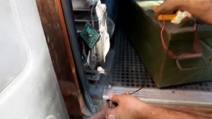 Задняя печка Форд Транзит