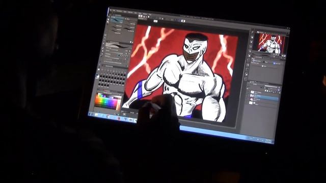 HUION GT 190 pen display смотреть онлайн