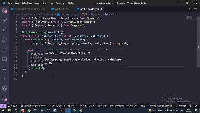 8.Adding Posts | Flutter Social Media App With Custom Backend | Flutter Social Media App