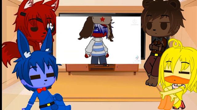 // Реакция персонажей FNaF 1 на ТТ // Фредди, Чика, Бонни, Фокси смотреть онлайн