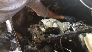 sprinter cylinder head removal and installation ,удаление и установка головки цилиндров спринтер