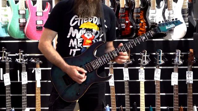 Ibanez R6111E13B4 live demo by " Peta Lukács" at HangszerPláza смотреть онлайн