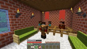 ЖИЗНЬ ОХОТНИКА В МАЙНКРАФТ #1 ОХОТИМСЯ НА ЛИСУ + ИЩЕМ ПРОПИТАНИЕ ! MINECRAFT МАЙН