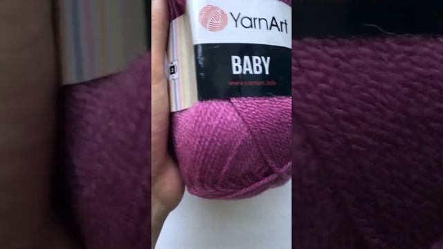 Подробный обзор пряжи YarnArt Baby (Акрил 100%) №560 Орхидея