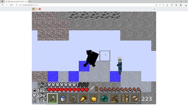 1.19 Paper Minecraft Survival Let's Play! I almost died and found a lot of diamonds!!! смотреть онлайн
