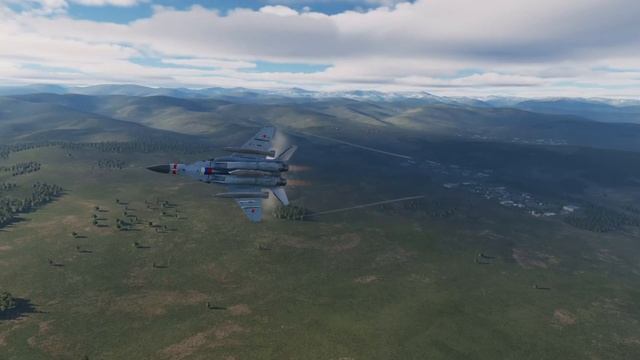 DCS World - R73 Missile real life use - amazing turn - like aim9x or python? (almost) Su27 vs F18 смотреть онлайн
