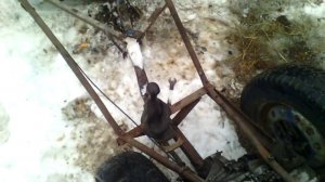 мотоблок своими руками в домашних условиях из бензопилы и коробки от ВАЗ