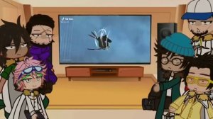 MARINES react to luffy and his family
