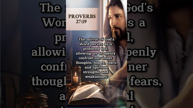 Proverbs 27:19 Inspiring Bible Verse #bible #gospel #bibleverse #gospelreflection #biblereading