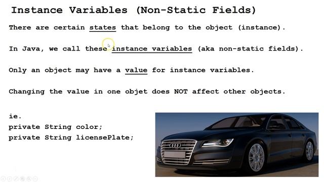Writing Classes and Objects (Java Tutorial)