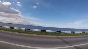 Дамба Горьковского водохранилища