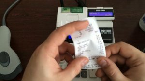 Сканер штрих кода и кассовый аппарат ПОРТ MP 55B Ф KZ версия  ОФД