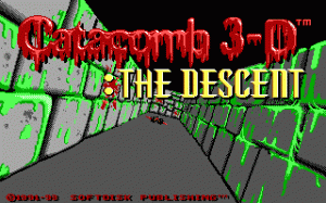 [Шутаны-шутанчики] - Catacomb 3-D: The Descent (Данжен-мастера создал Кармак???)