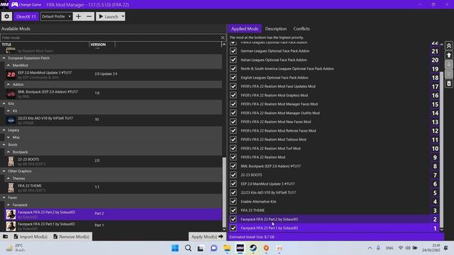 FIFA 22 : สอนลงมอด อัพล่าสุด UpdateTitle 17 FIFER + EEP + มอดอื่นๆ แบบจัดเต็ม смотреть онлайн