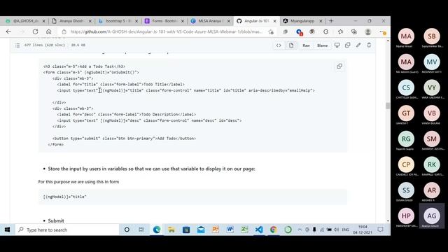 Angular Js 101 with VS Code & Azure   MLSA Webinar