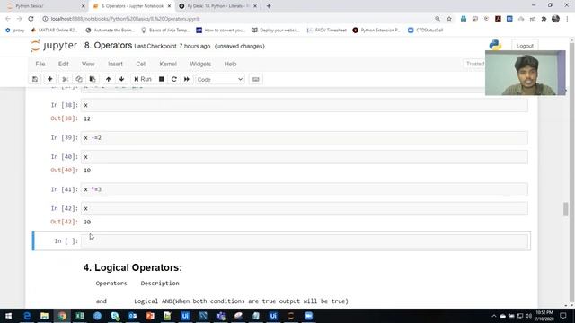 Python Basics 10 - Assignment operators смотреть онлайн