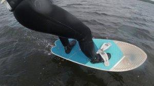 Озернинское водохранилище. Гидрофойл. Начало.