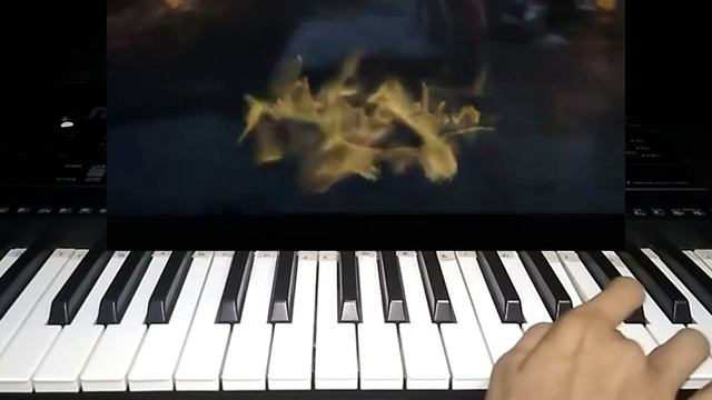 Arabian Nights Aladdin song on piano with notes