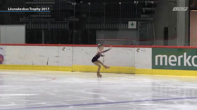 lõunakeskus Trophy 2017 Tondiraba Jäähall. Tallinn Estonia. Cubs A Girls - Free Skating смотреть онлайн
