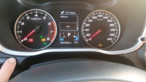 How to reset Tire pressure light TPMS  on a Mitsubishi Eclipse Cross PHEV