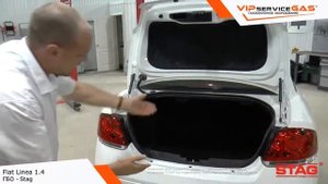 Установка ГБО на Fiat Linea 1.4 - Stag. Газ на Фиат Линеа