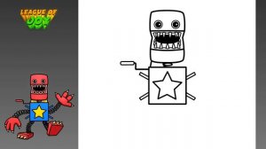 How to DRAW BOXY BOO - Project: Playtime [ Poppy Playtime ]