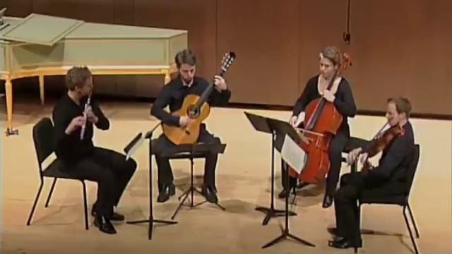 Schubert: Quartet for Flute, Guitar, Viola and Cello -- 5. Tema con variazioni смотреть онлайн