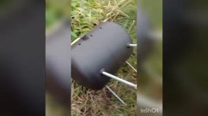 Мангал из фреонового балона