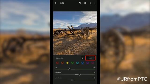 Make your Instagram PHOTOS look AMAZING in Lightroom CC Mobile [FAST & EASY]