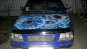 Аэрография на авто