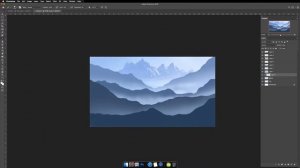 Photoshop | Beginners Guide Digital Landscape Painting Using The Laso Tool And Air Brush (Real Time