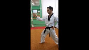 Taekwondo WTF. 5 Пхумсэ Тэгук О Джян.