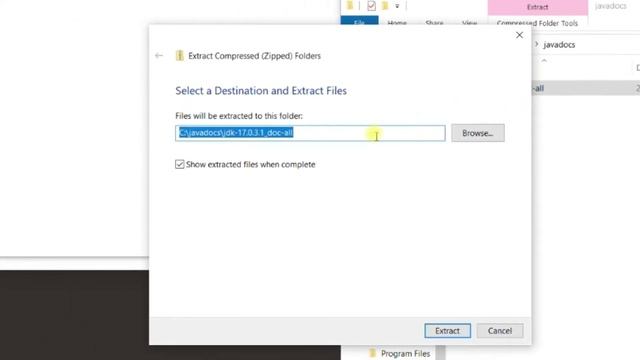 Java 17 | Installing Source Files and its documentation (2) - 03