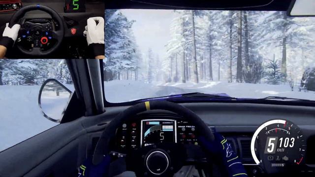 Subaru Impreza S4 - Dirt Rally 2.0 # Logitech G29 gameplay смотреть онлайн