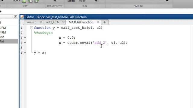 Simulink Tutorial - 37 - Use C Code Using MATLAB Function Block смотреть онлайн