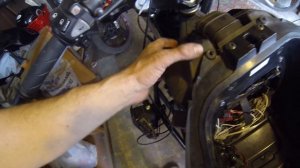Honda NC700S Воздушный фильтр Разборка пластика