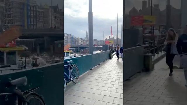 Amsterdam Centraal Station Street Music Dutch