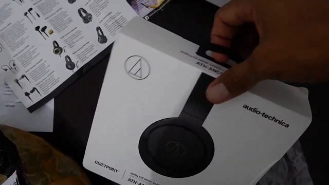 HEADPHONE AUDIO TECHNICA ATH - ANC500BT (UNBOXING) смотреть онлайн